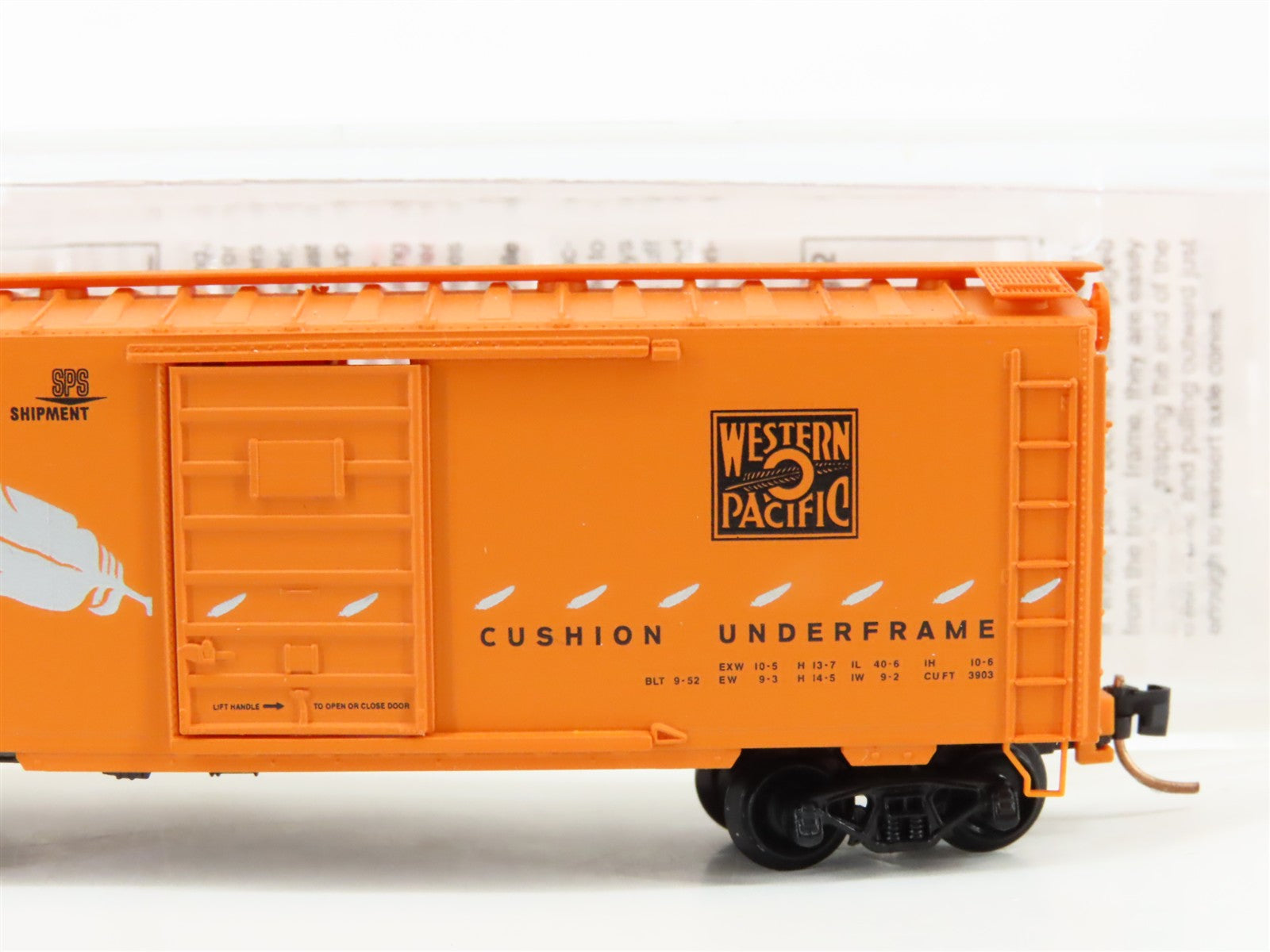 N Scale Micro-Trains MTL 20506 WP Western Pacific 40' Box Car 1952 RTR
