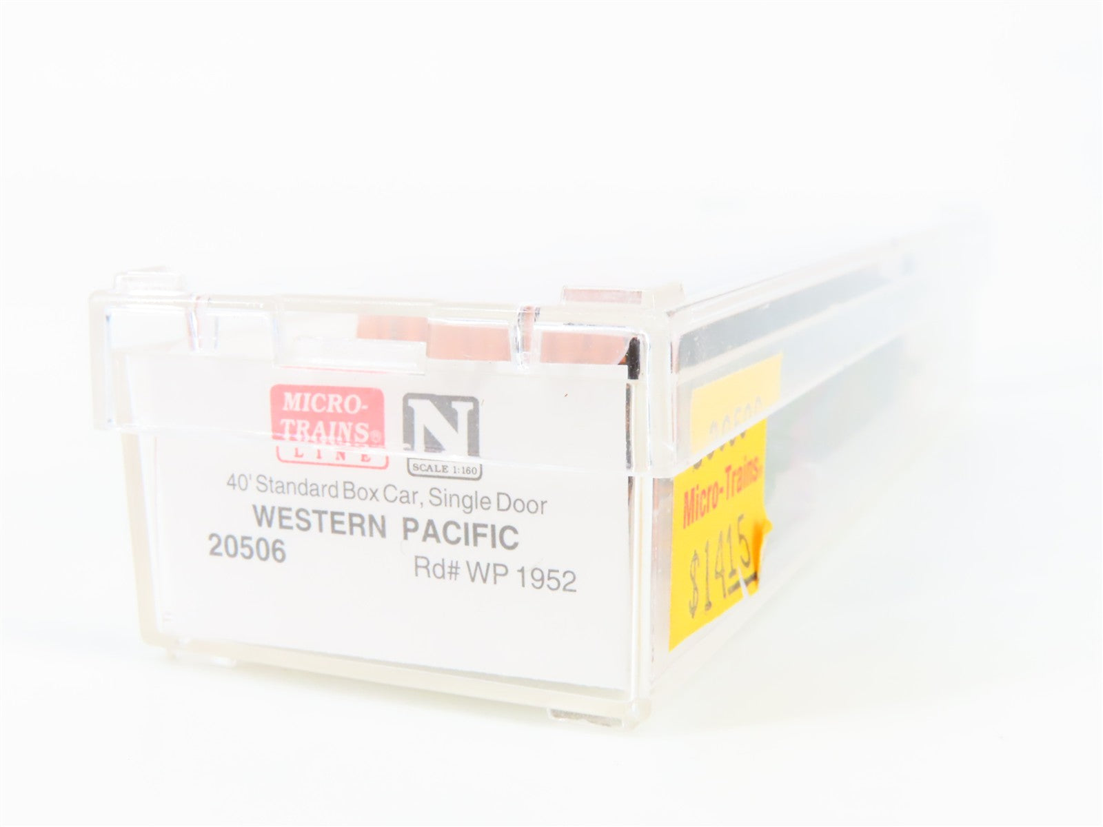 N Scale Micro-Trains MTL 20506 WP Western Pacific 40' Box Car 1952 RTR
