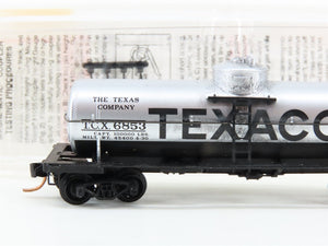 N Scale Micro-Trains MTL 65070 TCX Texaco 39' Single Dome Tank Car 6853 RTR