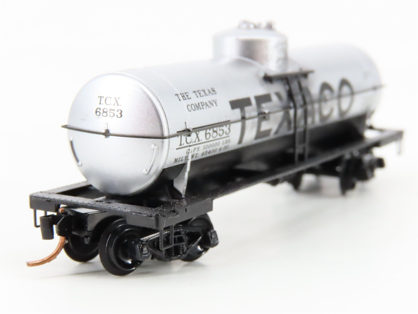 N Scale Micro-Trains MTL 65070 TCX Texaco 39' Single Dome Tank Car 6853 RTR