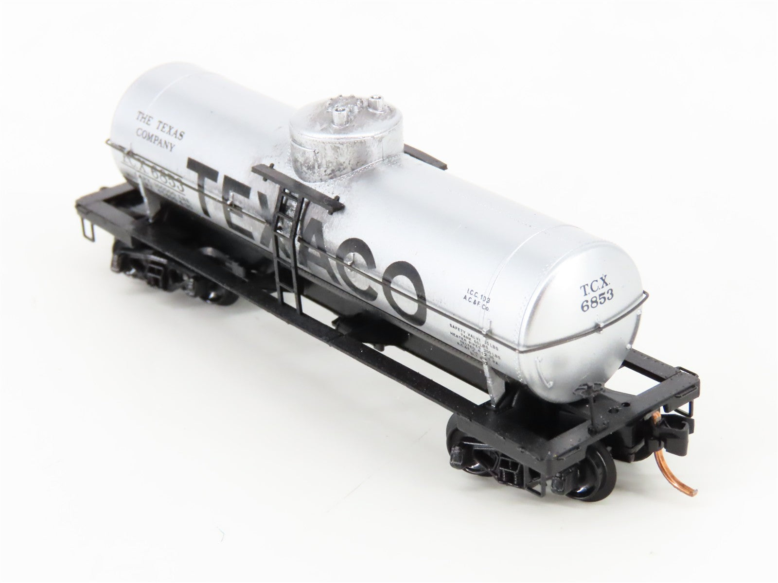 N Scale Micro-Trains MTL 65070 TCX Texaco 39' Single Dome Tank Car 6853 RTR