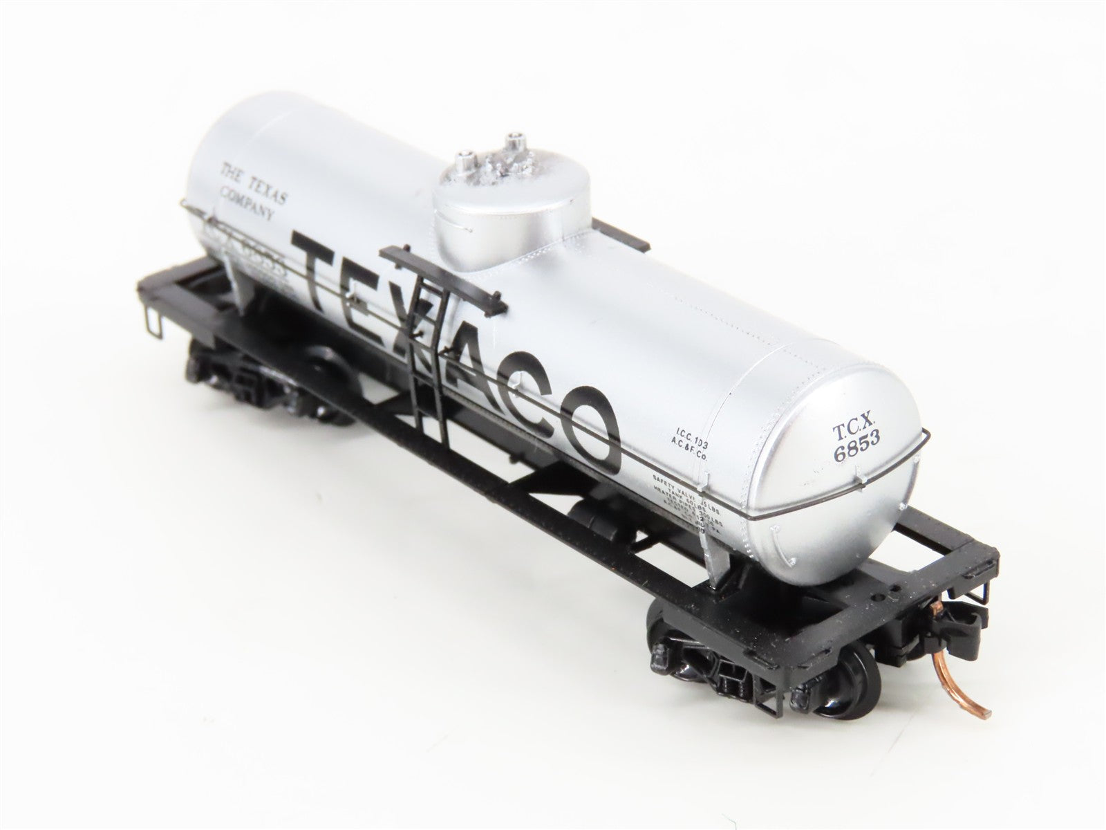 N Scale Micro-Trains MTL 65070 TCX Texaco 39' Single Dome Tank Car 6853 RTR