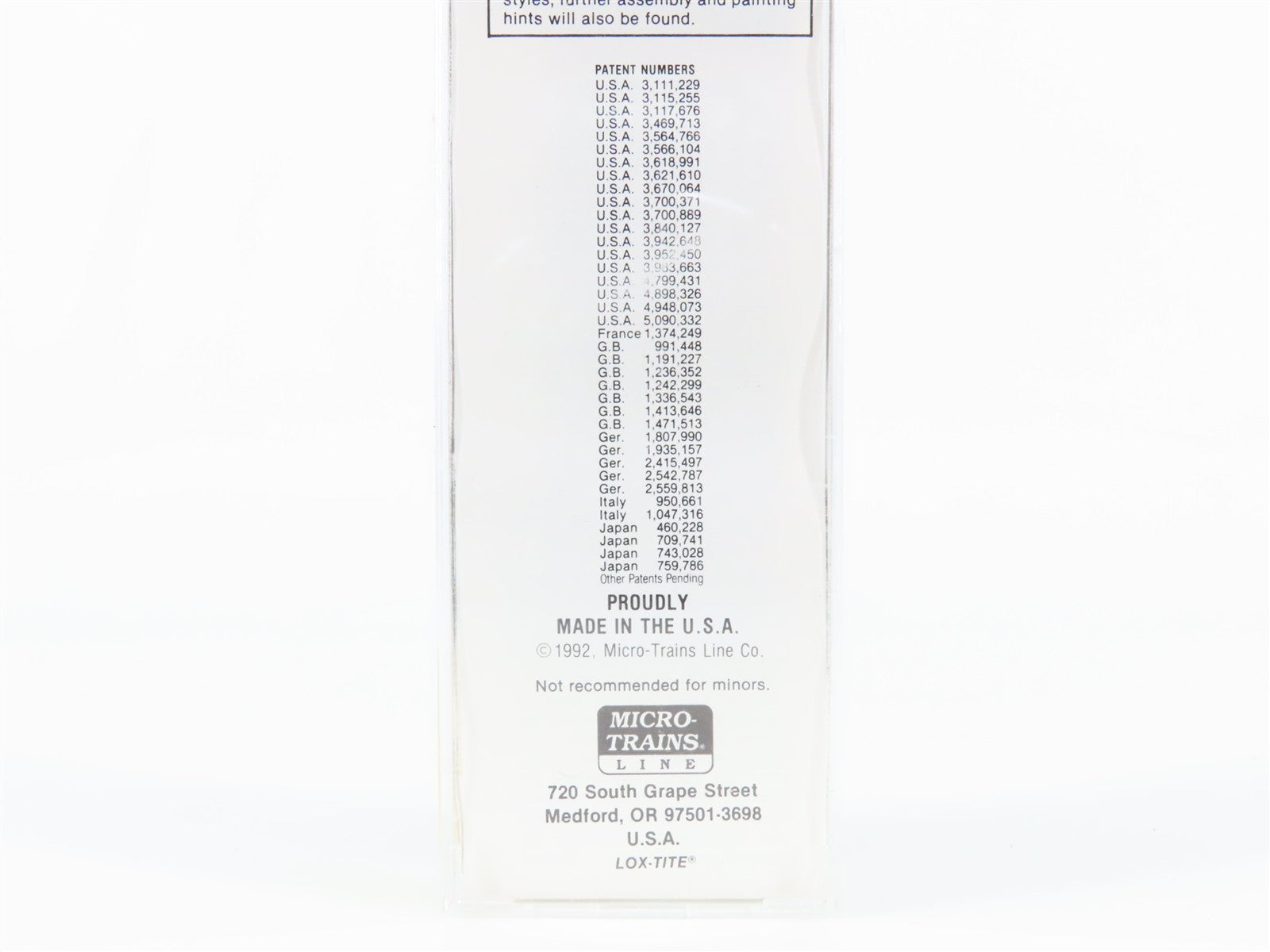 N Scale Micro-Trains MTL 20450 West India Fruit & Steamship Co. 40' Box Car RTR