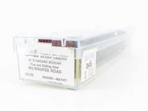 N Scale Micro-Trains MTL 33100 MILW Milwaukee Road 50' Box Car 12122 RTR