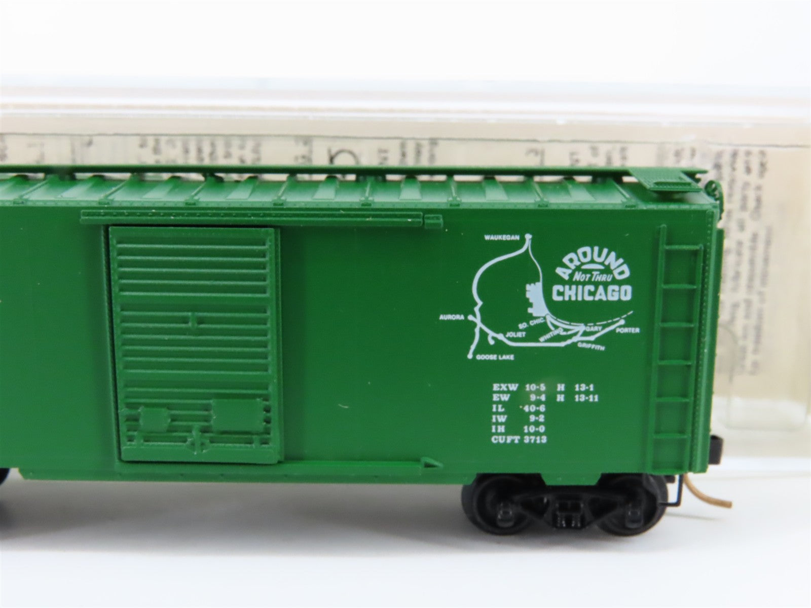 N Scale Micro-Trains MTL 20340 EJE Elgin, Joliet & Eastern 40' Box Car 60419 RTR