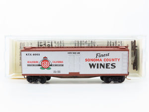 N Scale Micro-Trains MTL 49070 KTX Scatena Bros. Wine Company 40' Reefer RTR