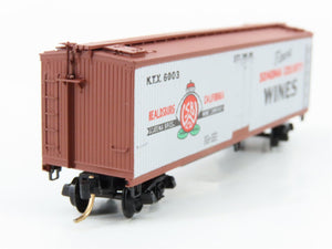 N Scale Micro-Trains MTL 49070 KTX Scatena Bros. Wine Company 40' Reefer RTR