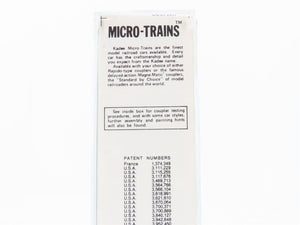 N Scale Micro-Trains MTL 49070 KTX Scatena Bros. Wine Company 40' Reefer RTR