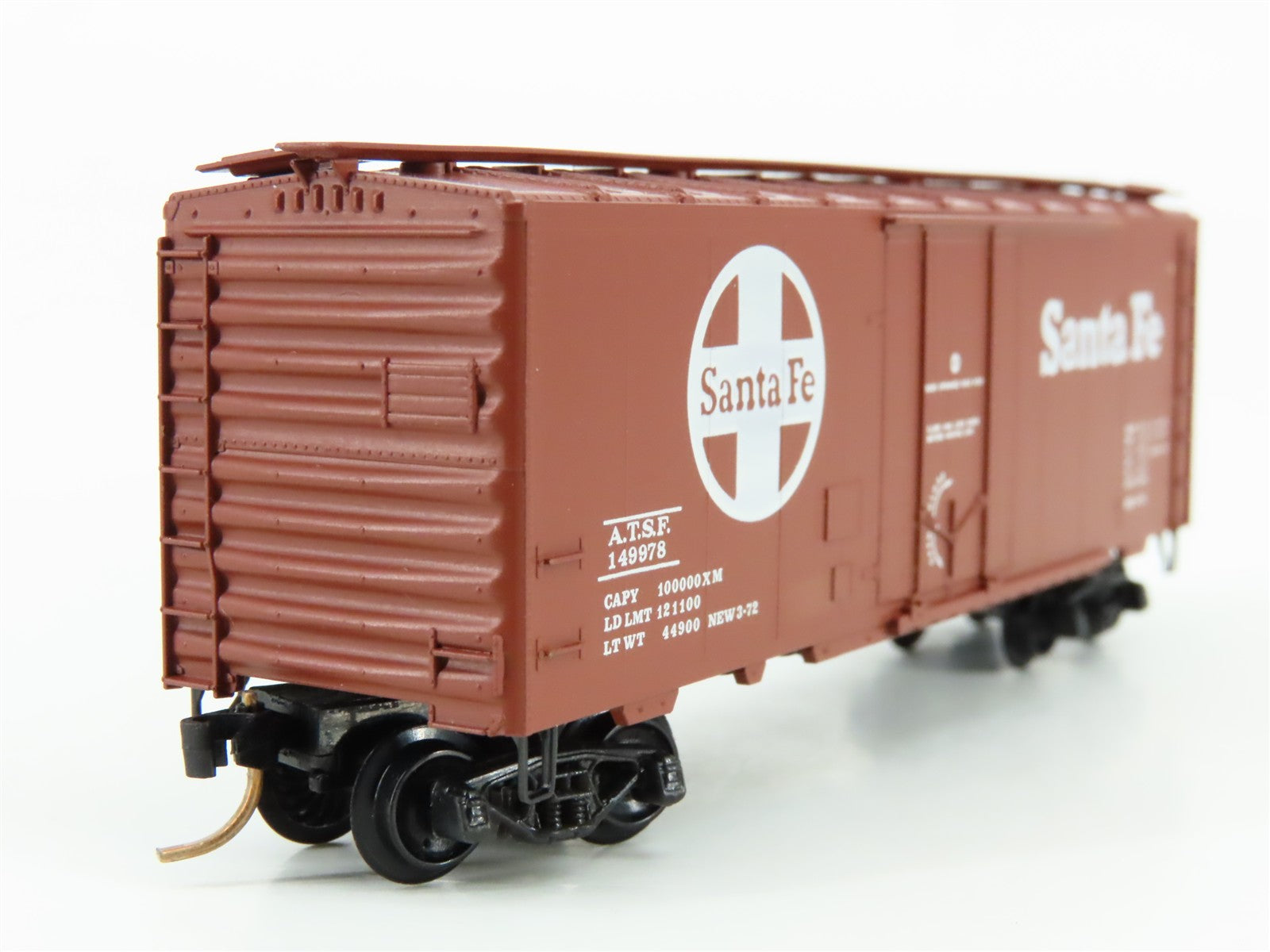 N Scale Micro-Trains MTL 21110 ATSF Santa Fe 40' Box Car 149978 RTR