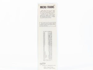 N Scale Micro-Trains MTL 21110 ATSF Santa Fe 40' Box Car 149978 RTR