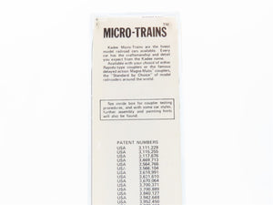 N Scale Micro-Trains MTL 21110 ATSF Santa Fe 40' Box Car 149978 RTR