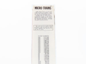 N Scale Micro-Trains MTL 25070 ASAB Atlanta & St. Andrews Bay 50' Box Car RTR