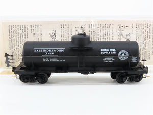 N Scale Micro-Trains MTL 65020 Baltimore & Ohio 39' Single Dome Tank Car RTR