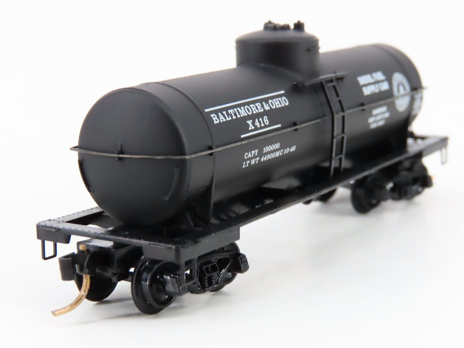 N Scale Micro-Trains MTL 65020 Baltimore & Ohio 39' Single Dome Tank Car RTR
