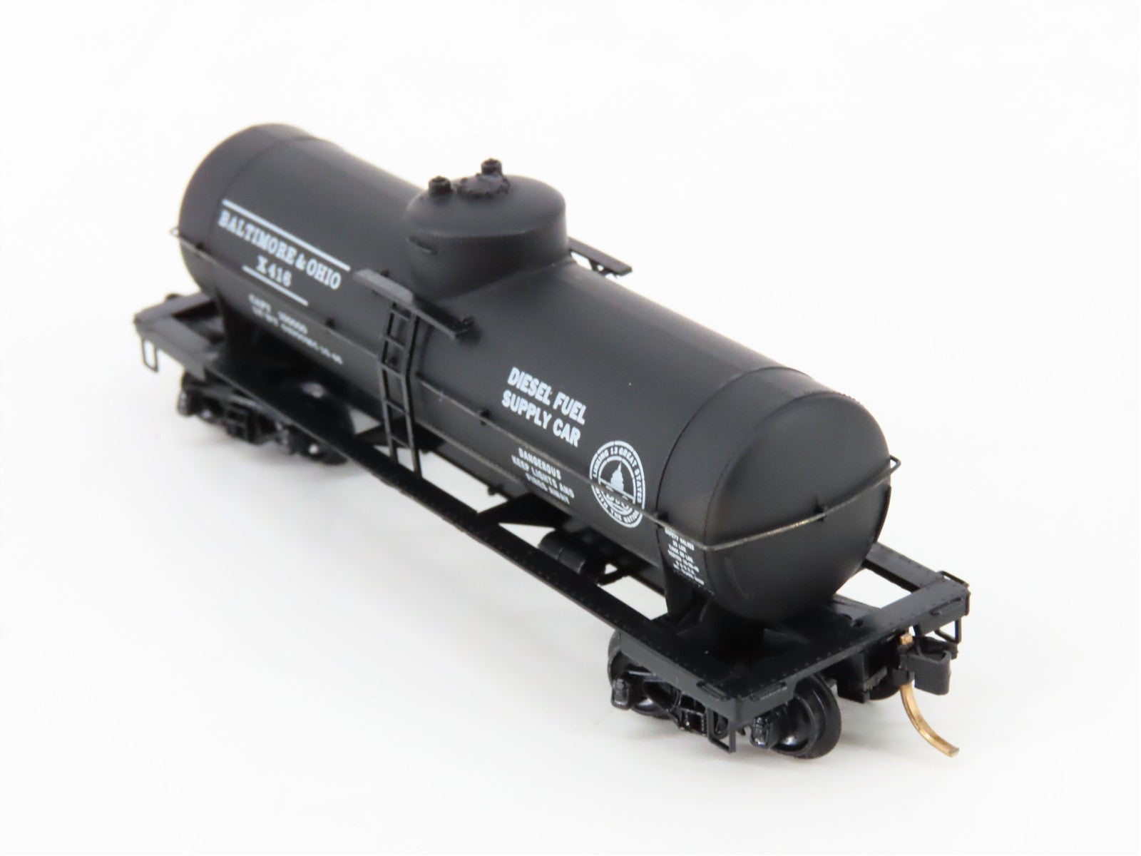 N Scale Micro-Trains MTL 65020 Baltimore & Ohio 39' Single Dome Tank Car RTR