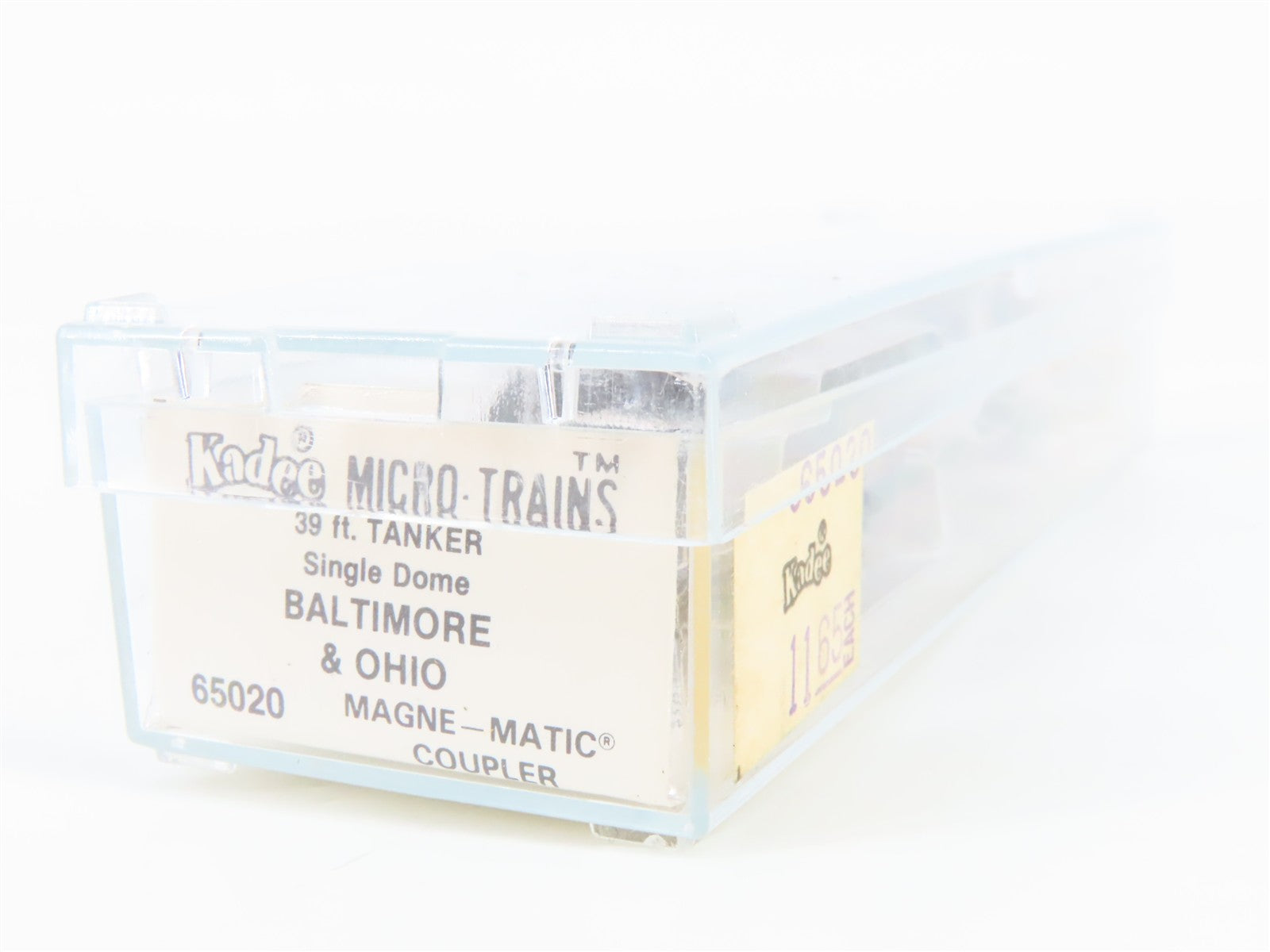 N Scale Micro-Trains MTL 65020 Baltimore & Ohio 39' Single Dome Tank Car RTR