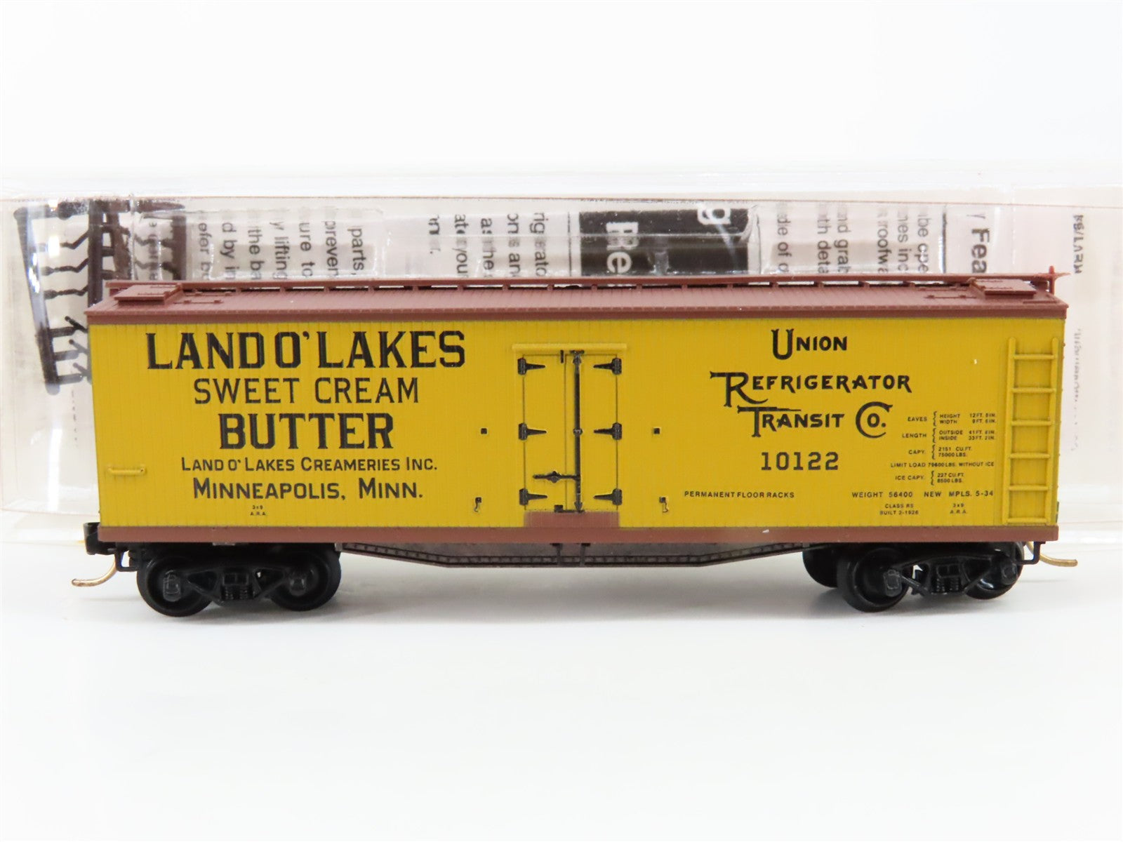 N Scale Micro-Trains MTL 78030 Union Refrigerator Transit Co. Wood Reefer RTR