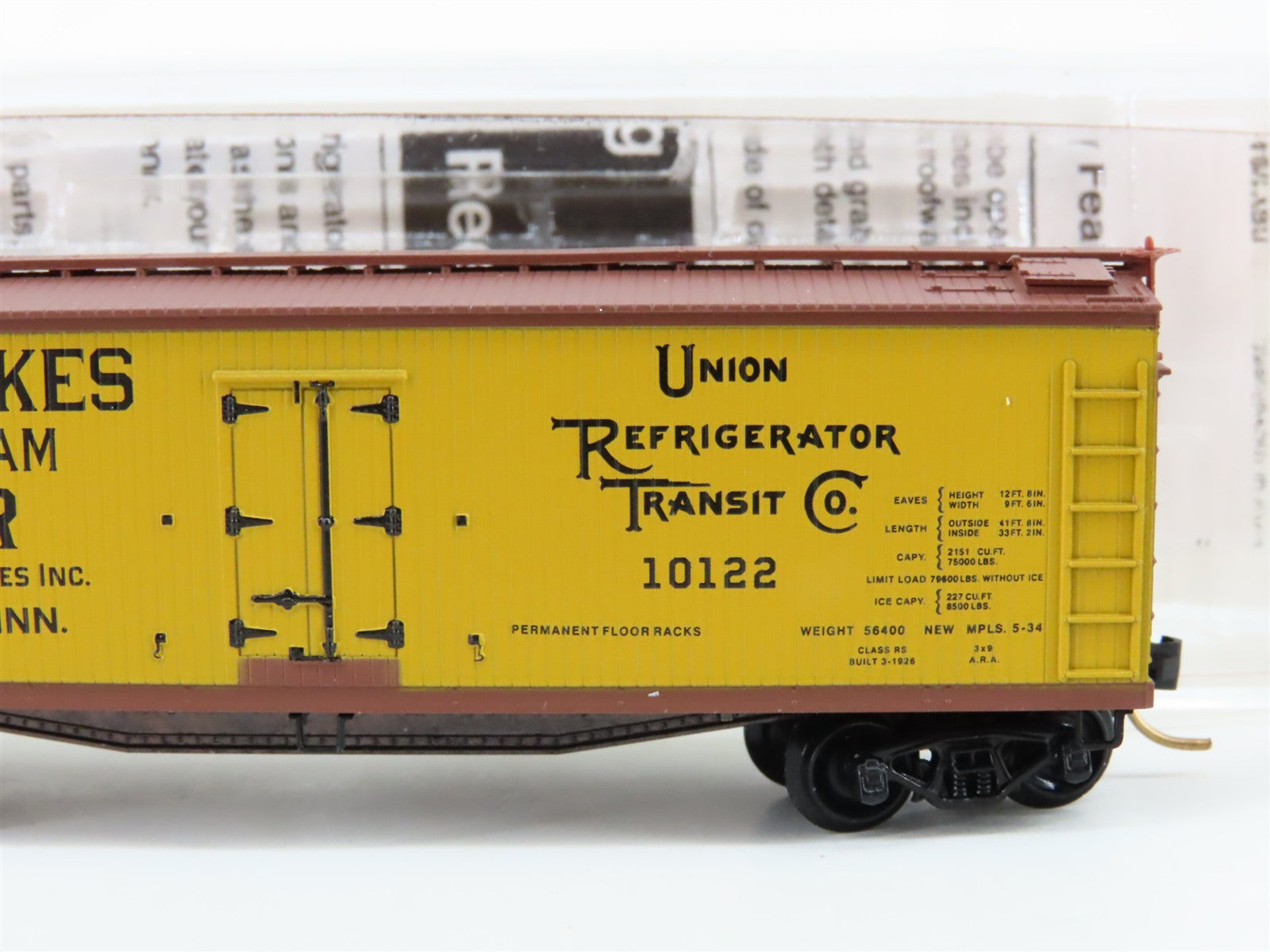 N Scale Micro-Trains MTL 78030 Union Refrigerator Transit Co. Wood Reefer RTR