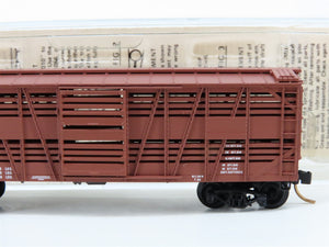 N Scale Micro-Trains MTL 35110 T&P Texas & Pacific 40' Stock/Cattle Car RTR