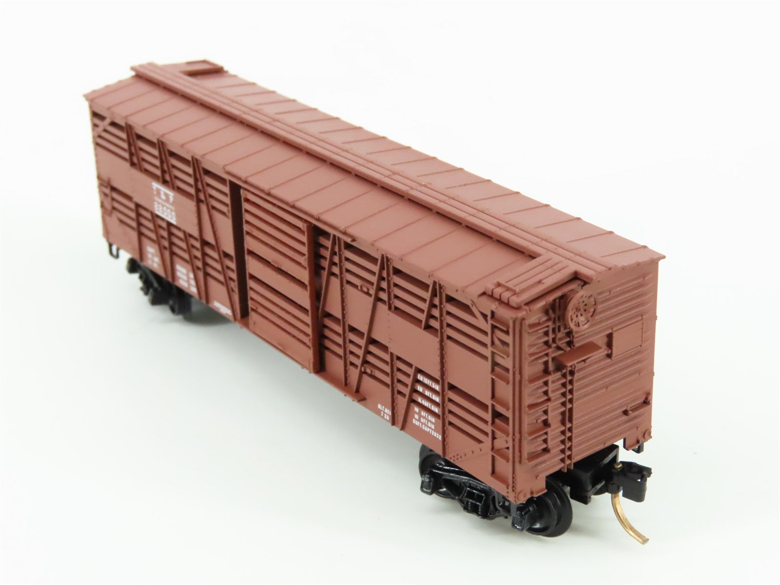N Scale Micro-Trains MTL 35110 T&P Texas & Pacific 40' Stock/Cattle Car RTR