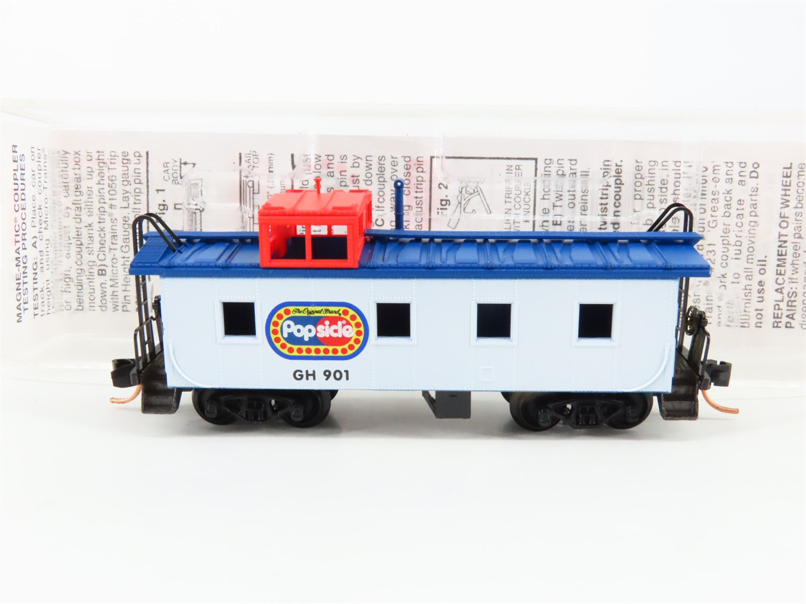 N Scale Micro-Trains MTL 100130 GH Popsicle 36' Caboose 901 RTR