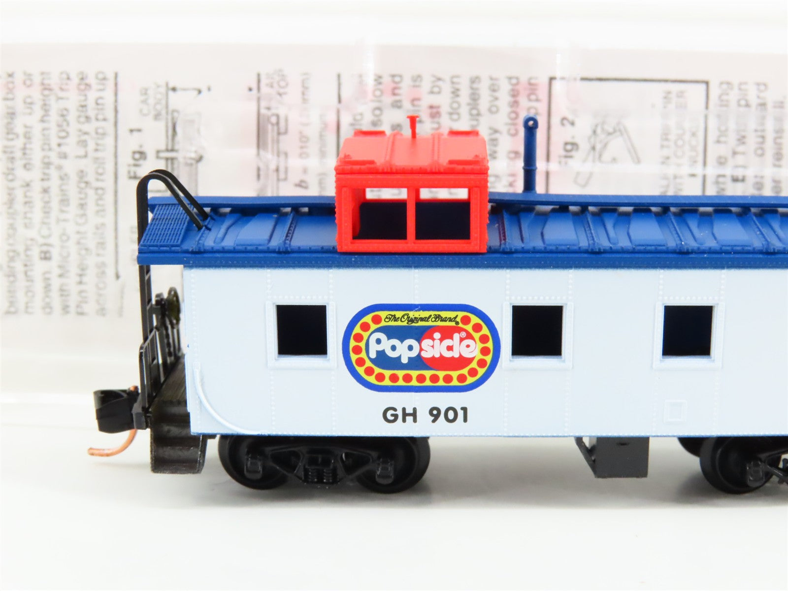 N Scale Micro-Trains MTL 100130 GH Popsicle 36' Caboose 901 RTR