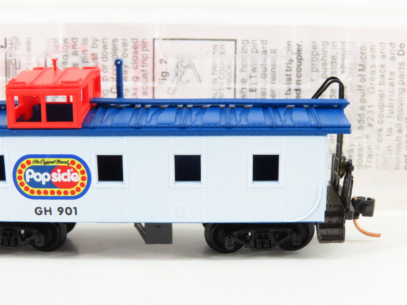 N Scale Micro-Trains MTL 100130 GH Popsicle 36' Caboose 901 RTR
