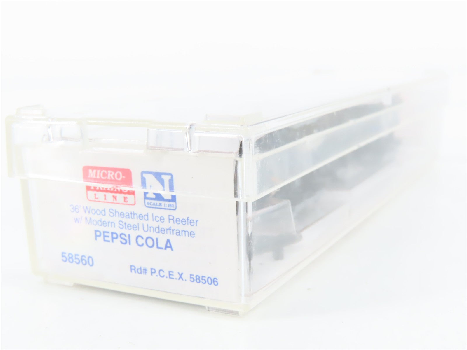 N Scale Micro-Trains MTL 58560 PCEX Pepsi Cola 36' Reefer 58506