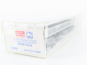 N Scale Micro-Trains MTL 58560 PCEX Pepsi Cola 36' Reefer 58506