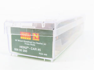 N Scale Micro-Trains MTL 05800300 Heinz 36' Wood Sheathed Ice Reefer 449