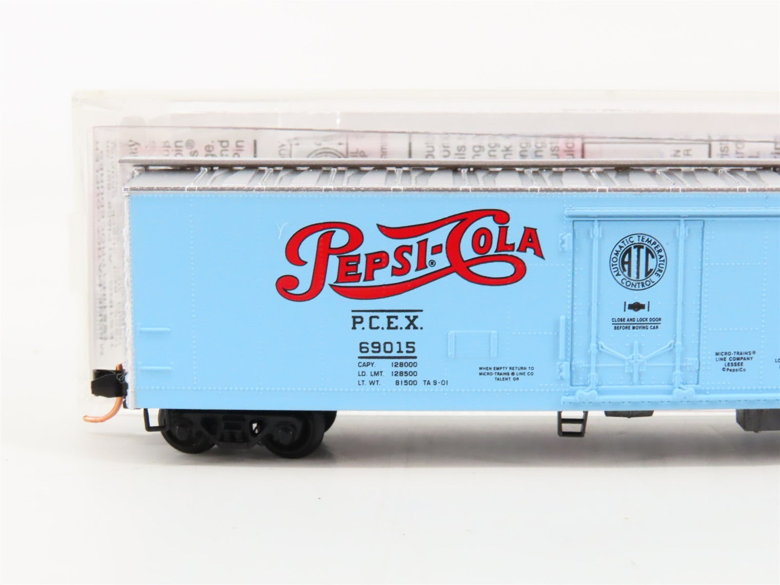 N Scale Micro-Trains MTL 69140 PCEX Pepsi-Cola Mechanical Reefer 69015