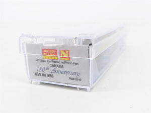 N Scale Micro-Trains MTL 05900566 Canada Celebrating 150 Years! 40' Reefer 2017