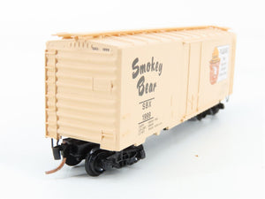 N Scale Micro-Trains MTL 21260 SBX Smokey Bear 40' Plug Door Box Car 1999 RTR