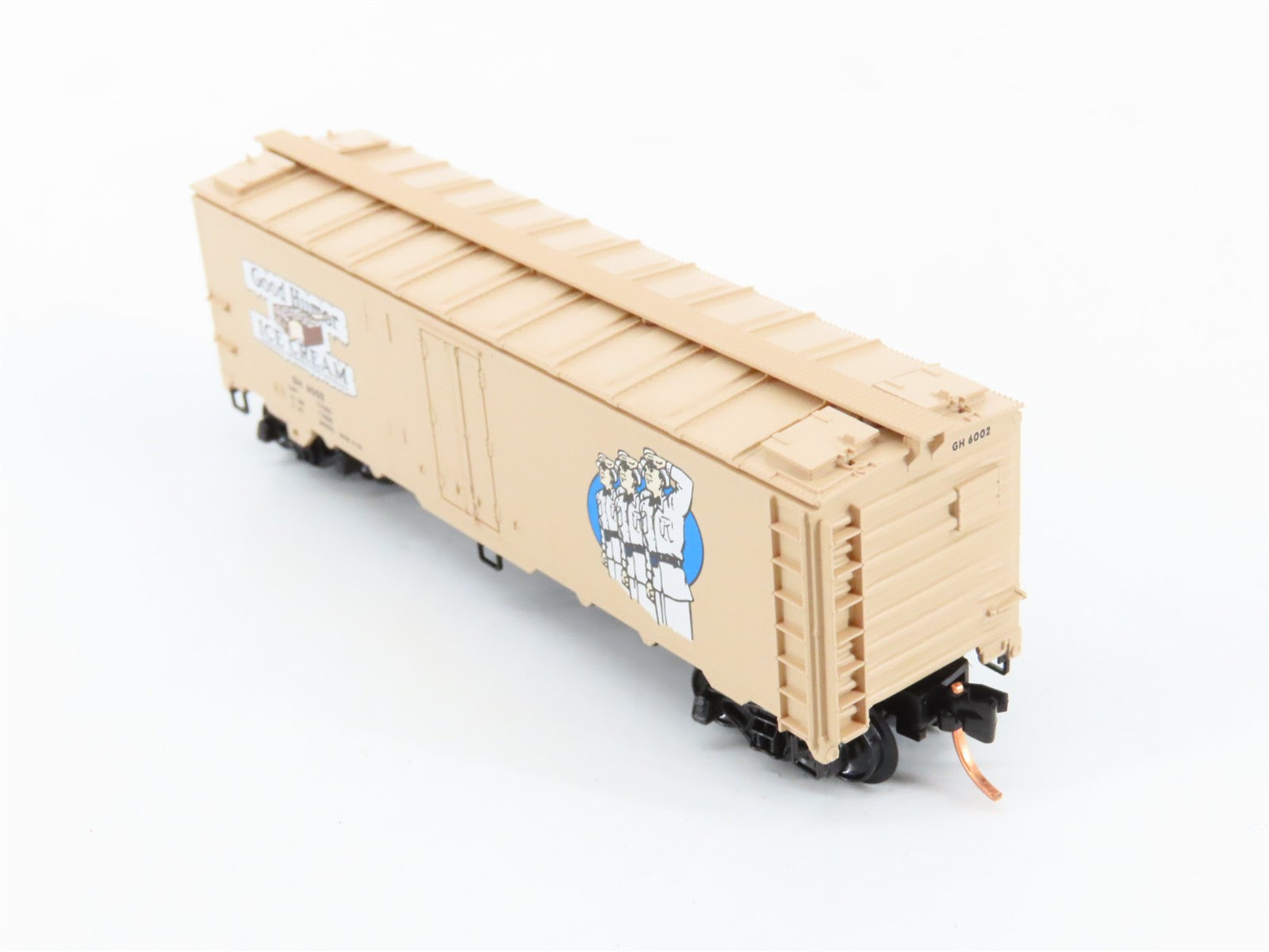 N Scale Micro-Trains MTL 59570 GH Good Humor 40' Steel Ice Reefer 6002 RTR