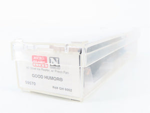 N Scale Micro-Trains MTL 59570 GH Good Humor 40' Steel Ice Reefer 6002 RTR
