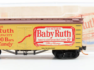 N Scale Micro-Trains MTL 05800220 NADX Nestle Baby Ruth #3 Wood Reefer 4530 RTR