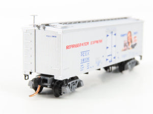 N Scale Micro-Trains MTL 58560 PCEX Pepsi-Cola 36' Wood Sheathed Ice Reefer RTR