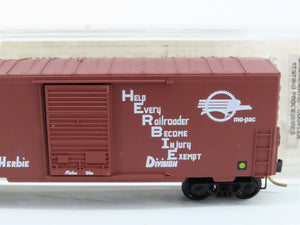 N Scale Micro-Trains MTL 24220 Herbie Mo-Pac 40' Single Door Box Car HERB-1 RTR