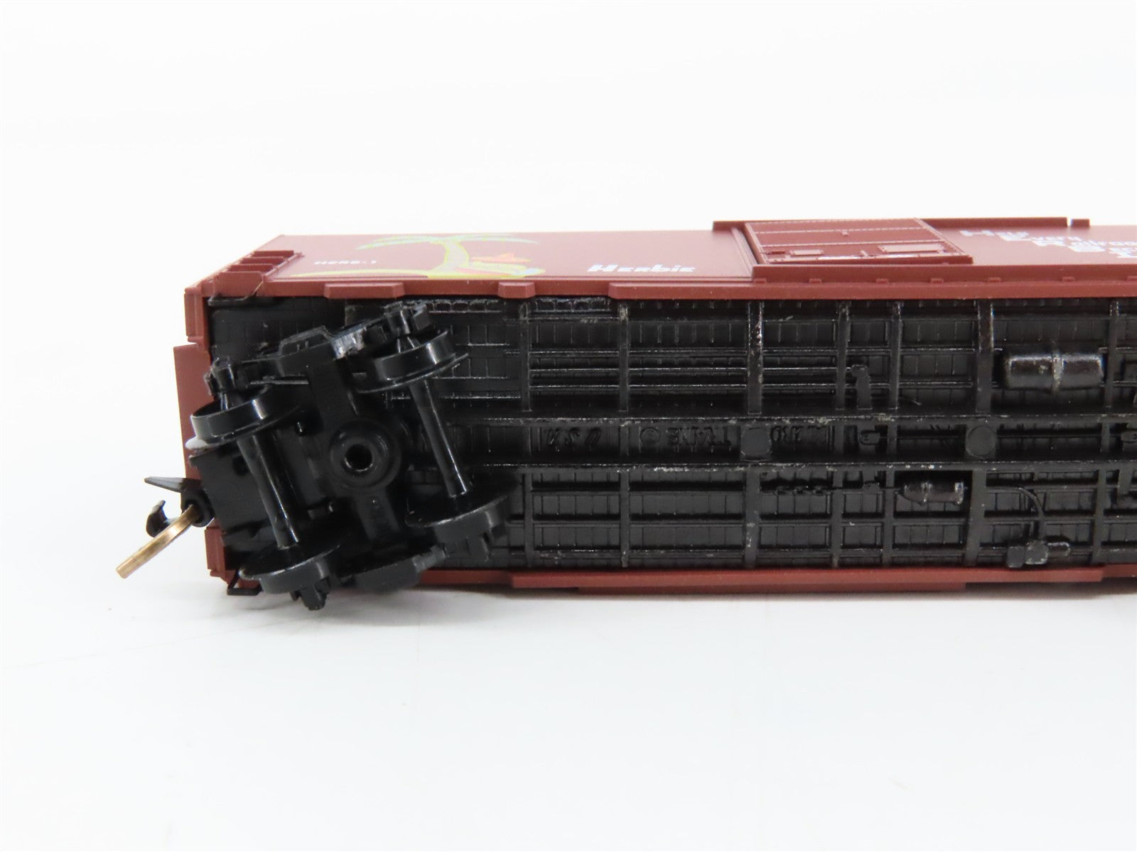 N Scale Micro-Trains MTL 24220 Herbie Mo-Pac 40' Single Door Box Car HERB-1 RTR