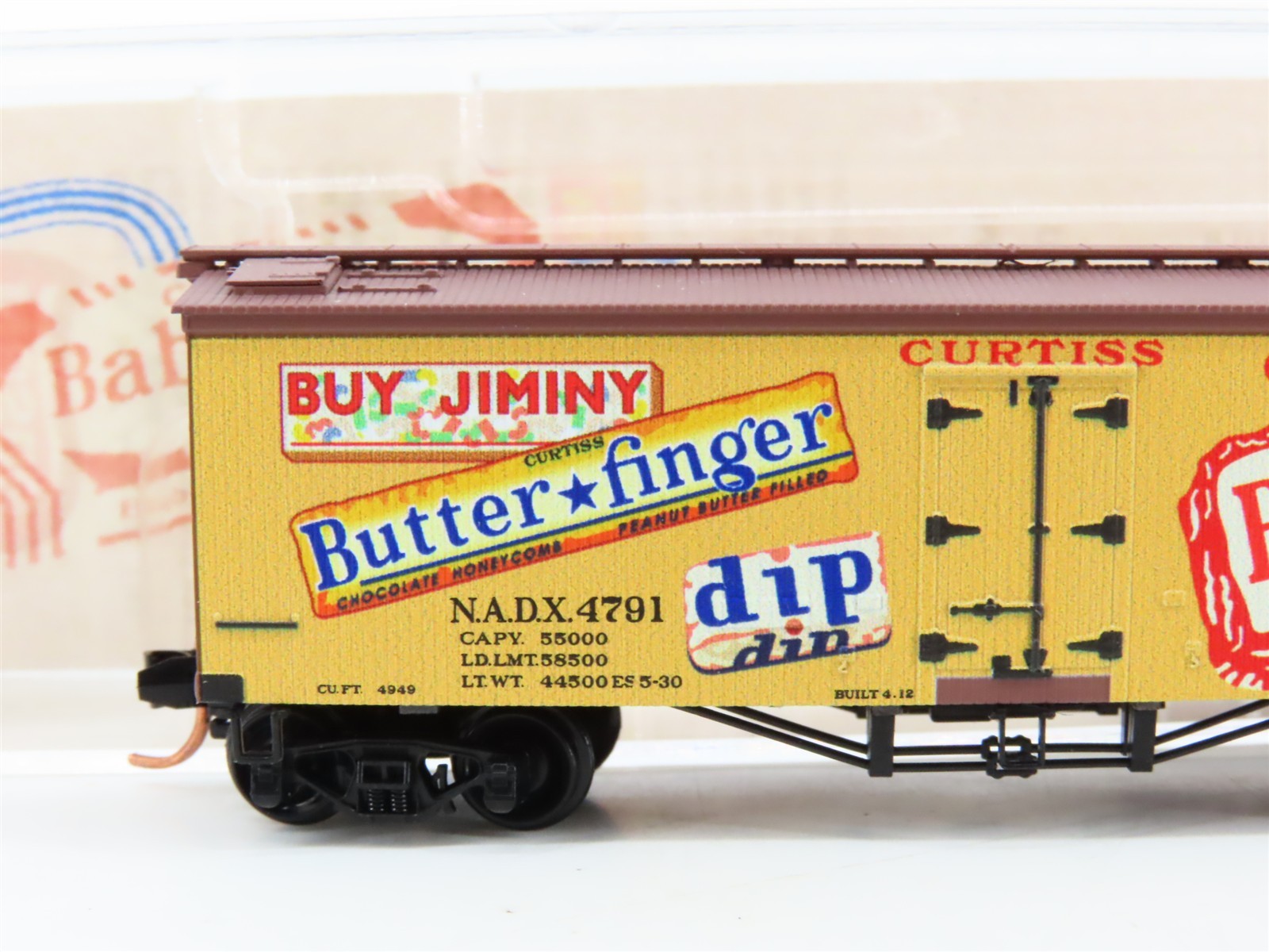 N Scale Micro-Trains MTL 05800240 NADX Nestle Baby Ruth #6 Ice Reefer 4791 RTR
