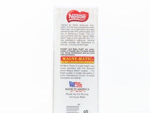 N Scale Micro-Trains MTL 05800240 NADX Nestle Baby Ruth #6 Ice Reefer 4791 RTR