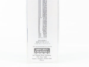 N Scale Micro-Trains MTL 39100 NWP North Western Pacific 40' Box Car 1952 RTR