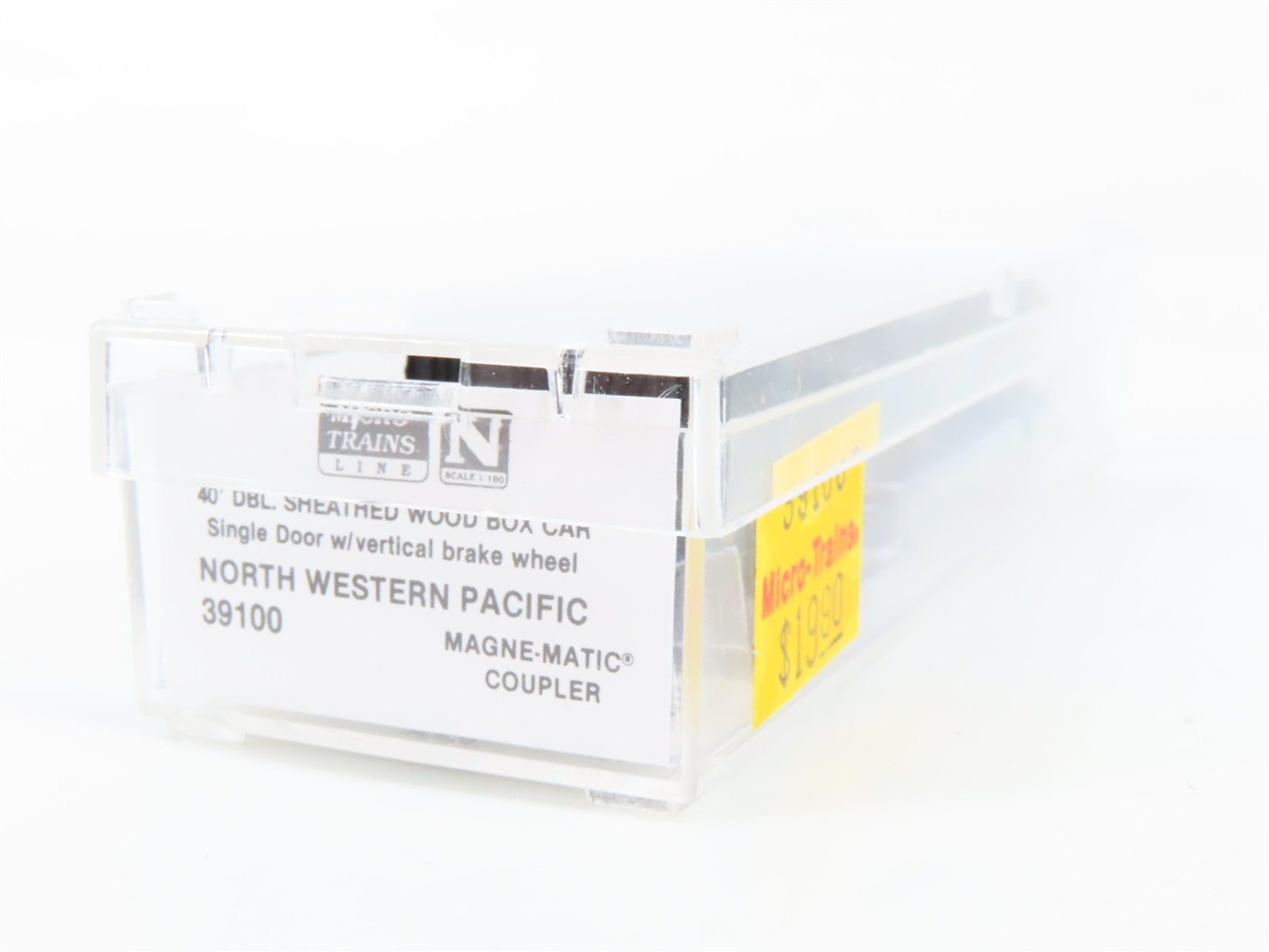 N Scale Micro-Trains MTL 39100 NWP North Western Pacific 40' Box Car 1952 RTR