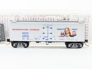 N Scale Micro-Trains MTL 58560 PCEX Pepsi-Cola 36' Wood Sheathed Ice Reefer RTR