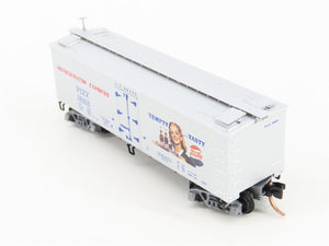 N Scale Micro-Trains MTL 58560 PCEX Pepsi-Cola 36' Wood Sheathed Ice Reefer RTR