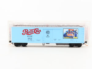 N Scale Micro-Trains MTL 69140 PCEX Pepsi-Cola 59' Mechanical Reefer 69015 RTR