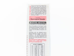 N Scale Micro-Trains MTL 44040 CP Canadian Pacific 50' Flat Car 300055 RTR