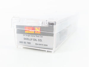 N Micro-Trains MTL 06500780 SKYX Skelly Oil Co. 39' Single Dome Tank Car 2293