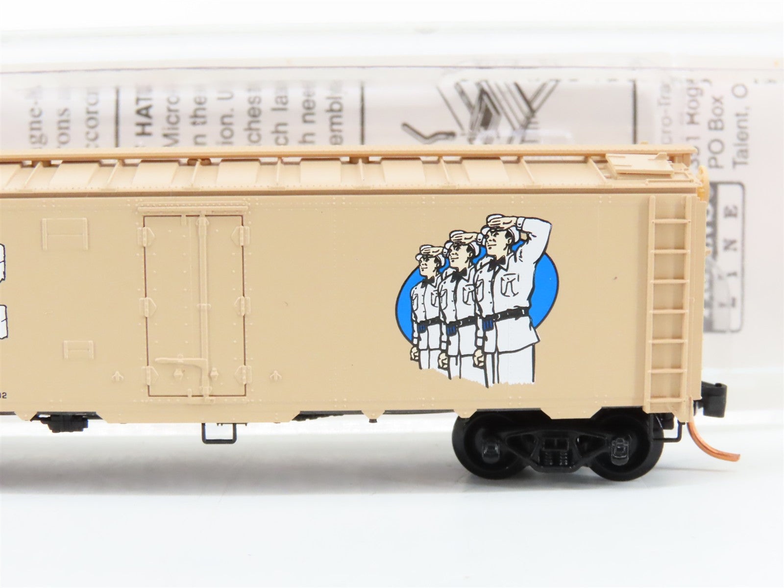 N Scale Micro-Trains MTL 59570 GH Good Humor 40' Steel Ice Reefer 6002 RTR