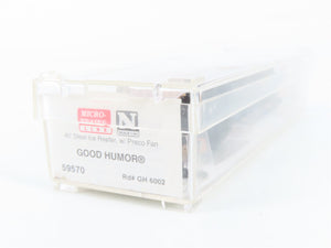N Scale Micro-Trains MTL 59570 GH Good Humor 40' Steel Ice Reefer 6002 RTR